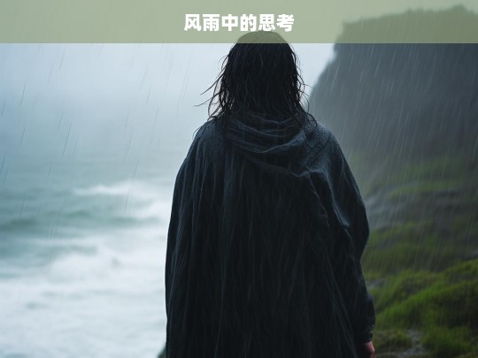 风雨中的思考，风雨中的思索