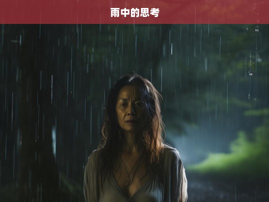 雨中的思考，雨中沉思