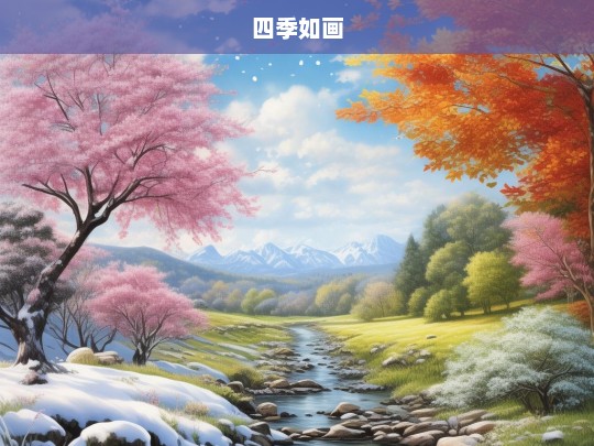 四季如画，四季如画，领略自然之美