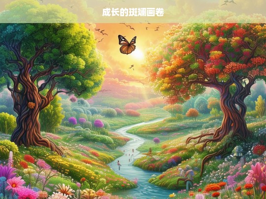 成长的斑斓画卷，成长，绚丽斑斓的画卷