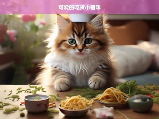 可爱的吃货小猫咪，可爱吃货小猫咪