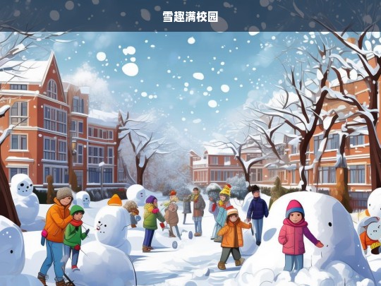 雪趣满校园，雪趣溢满校园