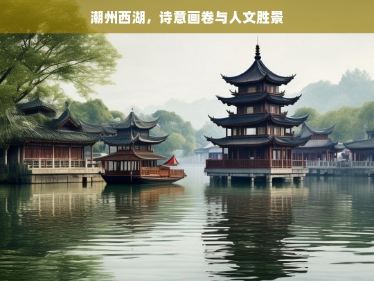 潮州西湖，诗意画卷与人文胜景，潮州西湖，诗意与人文的交织画卷