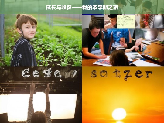 成长与收获——我的本学期之旅，我的本学期成长与收获之旅