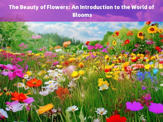 The Enchanting World of Blooms: Exploring the Beauty of Flowers