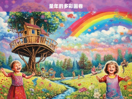 童年的多彩画卷，多彩童年画卷