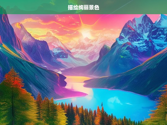 描绘绚丽景色，绚丽之景